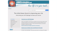 Desktop Screenshot of lifestrategies.net