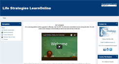 Desktop Screenshot of learnonline.lifestrategies.ca